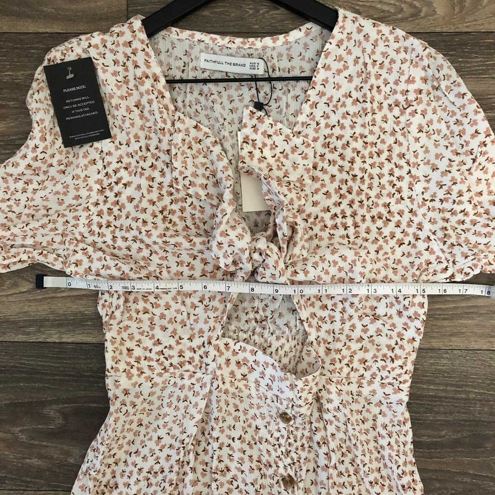 Faithfull the Brand Floral Mini Dress - Picture 8 of 10